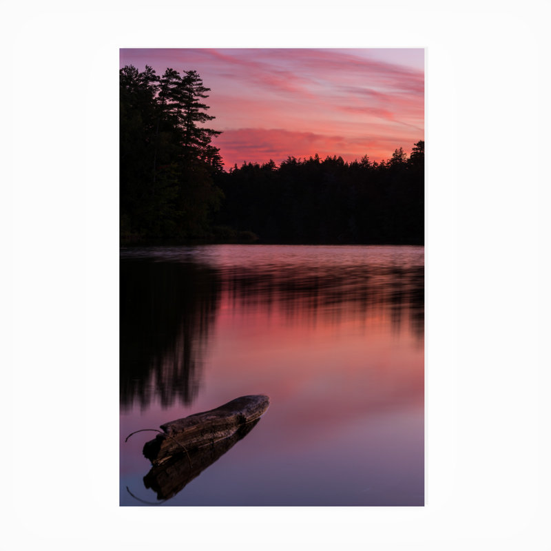 Toile d'extérieur «Evening Reflection» Veney Brenda Petrella, H 24 po x l 16 po x P 1,5 po