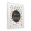 «You Are Loved Polka Dots», reproduction d'art encadrée sous verre, design par Christine Simpson