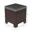 Ensemble de 2 repose-pieds en osier pour repose-pieds-996104267