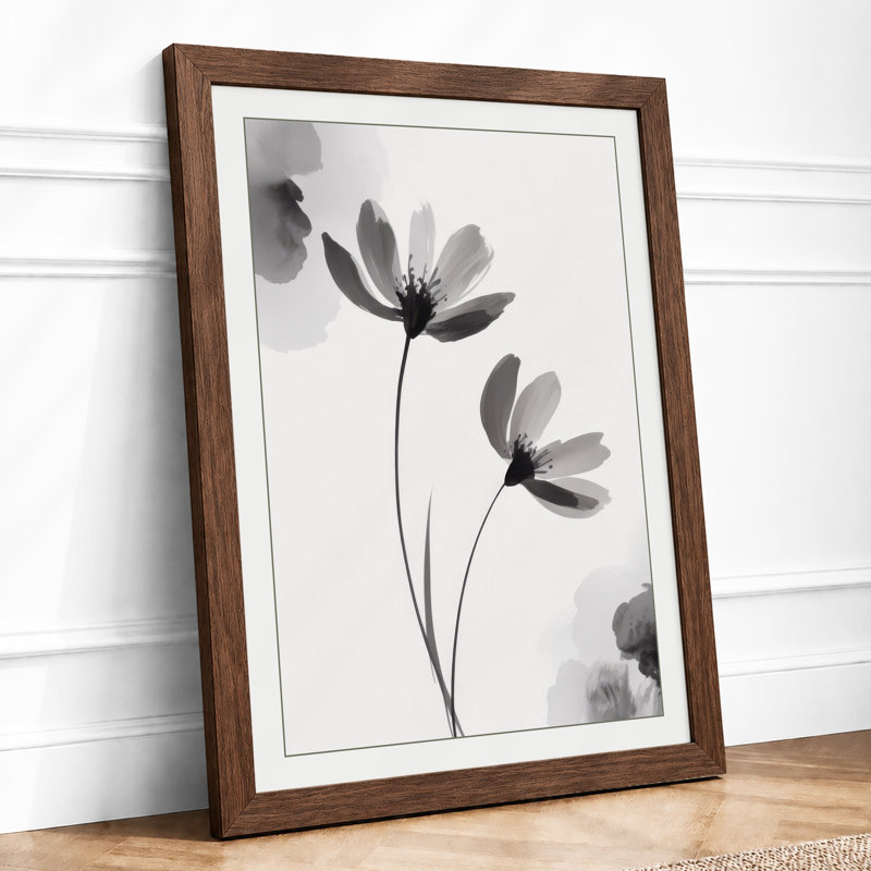 Delicate Blooms Botanical - Print, Walnut, A4 - 29.7 x 21.0 cm