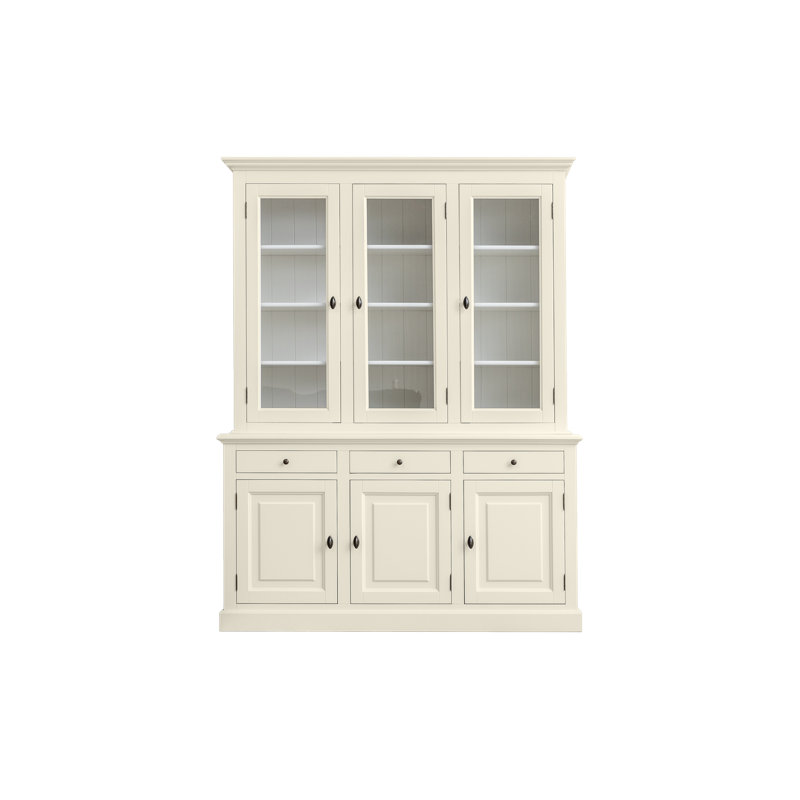 Torrens Display Cabinet, Cream/White
