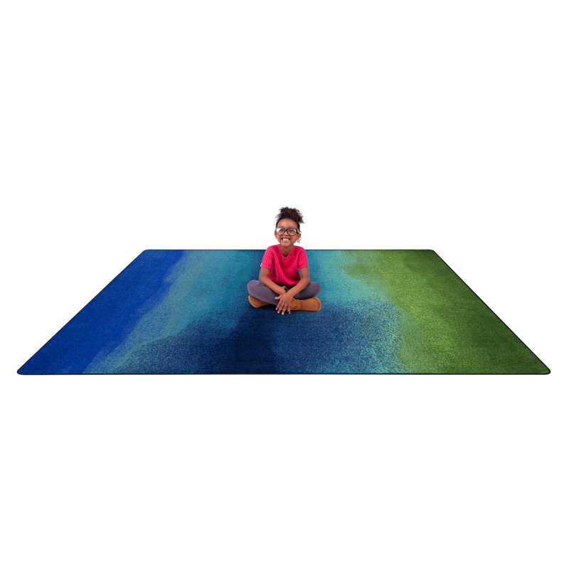 Tapis couleur enfant Kid Essentials, Rectangle 5 pi 4 po x 7 pi 8 po