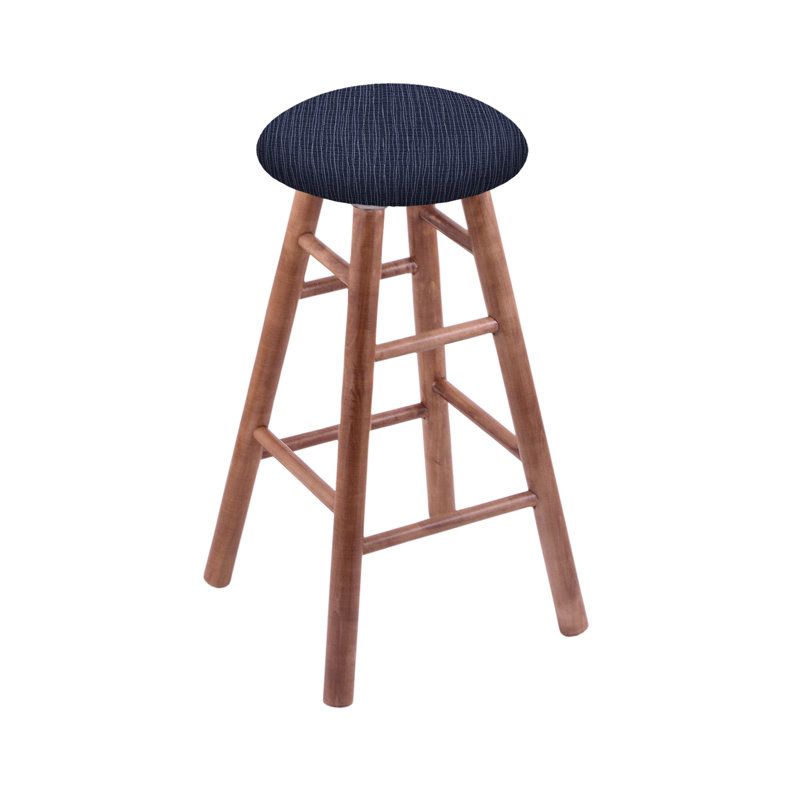 Tabouret tournant 36", Chêne cerisier foncé, Ancre graphique