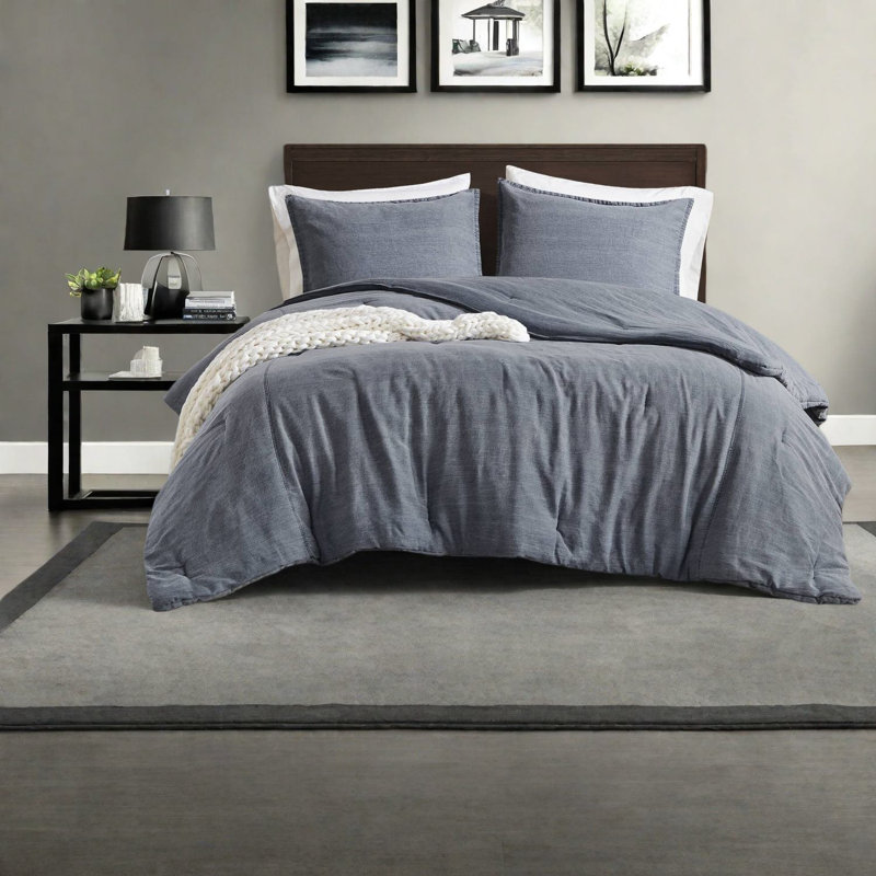 Cozy Cotton Bedding Sets, Twill Washed, Timeless Style For All-seasons