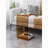 C-type Simple And Luxurious End Table，Transparent-1793333391