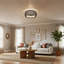 Plafonnier semi-encastré 6 lumières 27,13 po Chapple-737041311
