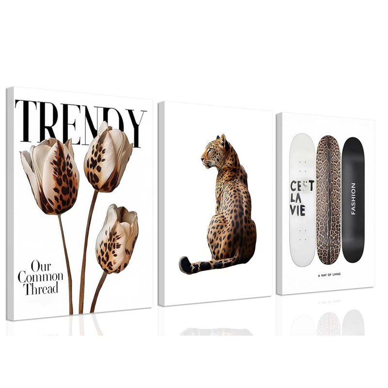 3 Piece Wrapped Canvas Print
