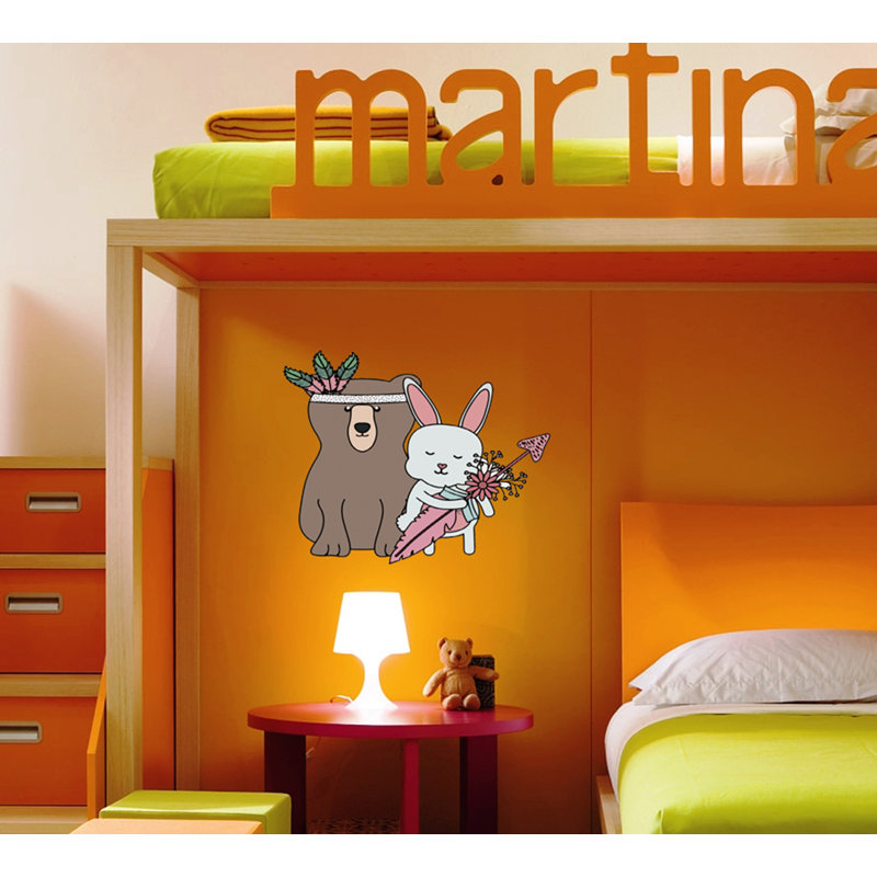 Animals Wall Decal, 22" H x 22" W