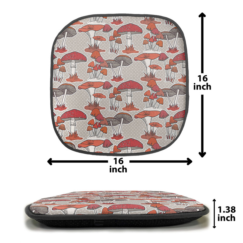 Coussin de siège papillon