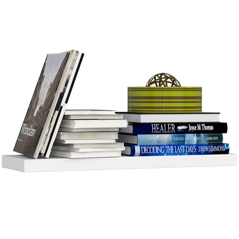 Rosemin Floating Shelf, 3.2cm H x 60cm W x 20cm D