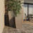 Galerie 3 Piece Metal Indoor Outdoor Planter with Tapered Base Set-553166722