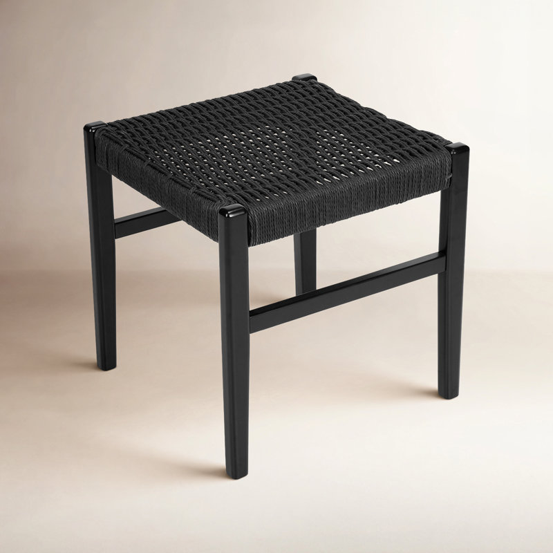 Tabouret d'appoint Piper, Noir