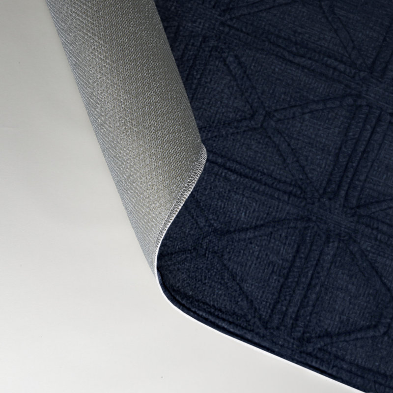 Tapis gris intérieur et extérieur Trellis, Rectangle 5 pi x 7 pi