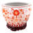 Oriental Fish Bowl Red Coral Pattern-880915469