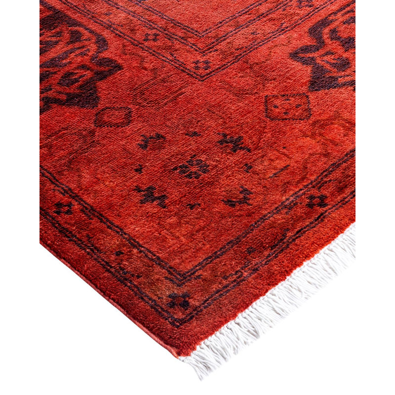 Overyed One-of-a-Kind Rectangle 8'1" X 10'2" Hand Knotted Area Rug