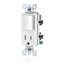 Ensemble de 5 interrupteurs et prise 5 à 15 Levr Decora 15 Volts Watthite 15 A Leviton