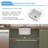 Undermount Kitchen Sink Quartz Single Bowl Kitchen Bar Sink with Roll Up Rack-109101370-123687607