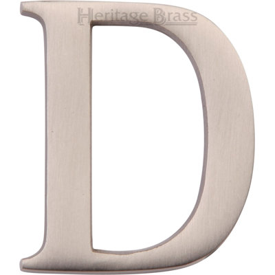 Heritage Brass Heritage Alphabet Rear Fix 5.1cm (2")