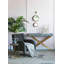 2 miroirs circulaires pour la décoration murale, miroir mural contemporain unique pour le vestibule de la chambre à coucher de salon, 11 po x 28,5 po