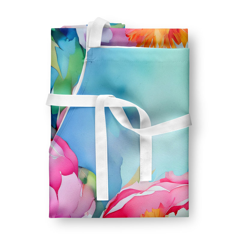 Floral Bib Apron
