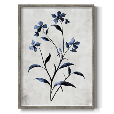 «FLORAL Series», impression encadrée en bois massif