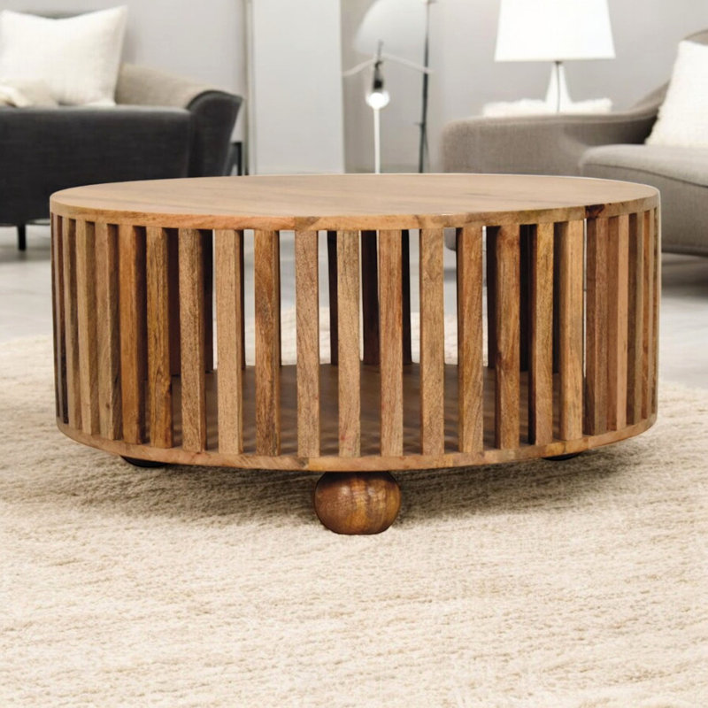 Table basse ronde