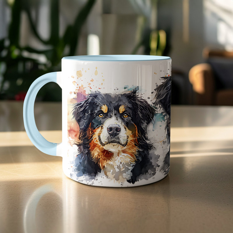 Mug, Light Blue