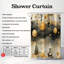 Rideau de douche Dark Autumn - Premium-1612625186