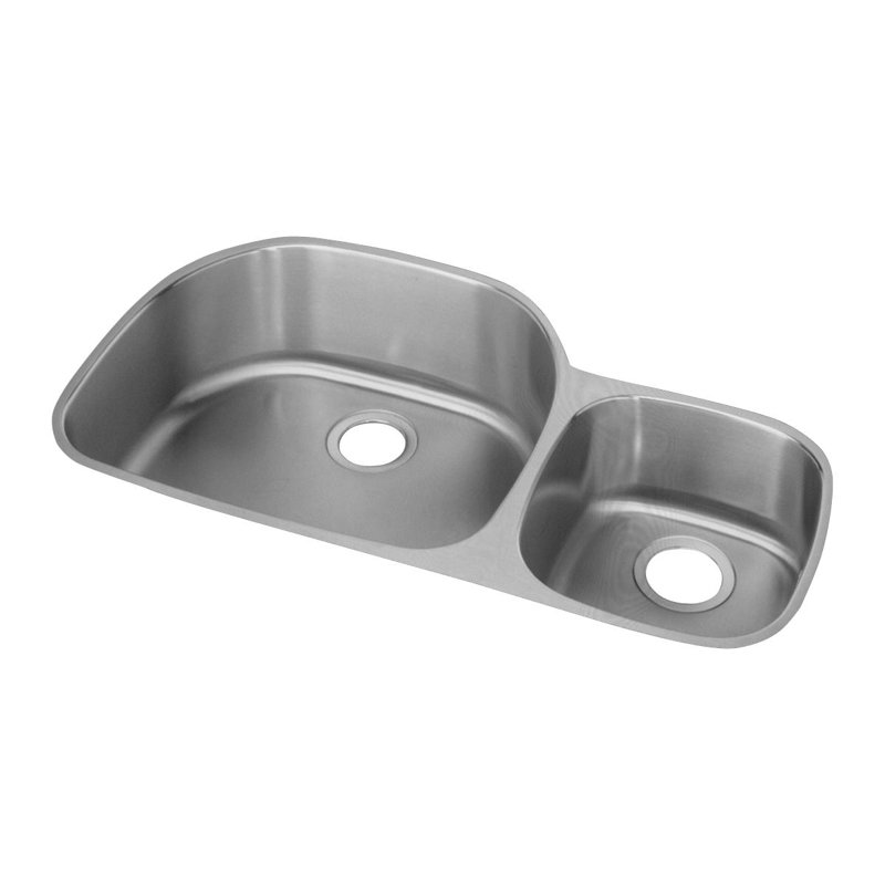 Évier de cuisine à double cuve encastrable L 36,25 po x l 21,125 po Lustertone