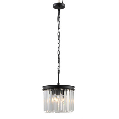 Luminaire suspendu tambour 5 lumières unique Lebron