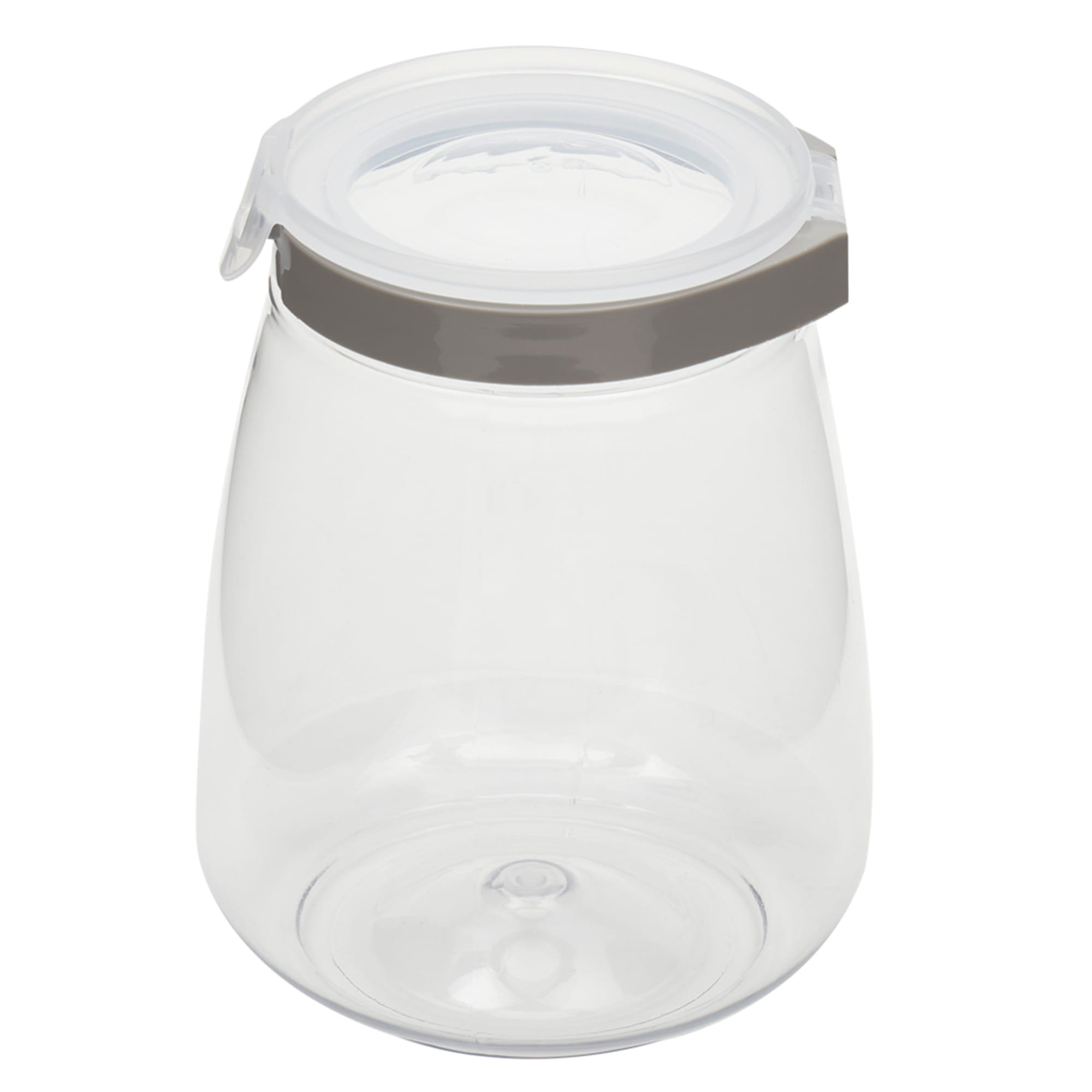 Wrought Studio™ 64 Oz. Plastic Flip Top Container, Clear Wayfair