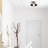 Duley Glass Metal Flush Mount-87614682