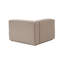 Canapé 1 place brun, structure 100% charme, 100% lin, 41,3 po x 26,0 po x 41,3 po | 32 mousses en mousse pour plus de confort | Pieds en plastique, élégants et durables | Parfait pour le salon, la chambre à coucher et les espaces de bureau-312303294-304502082