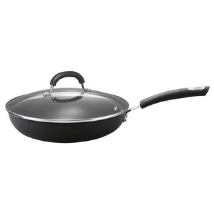 Circulon Total Hard Anodised induction Non-Stick Dishwasher Safe 30cm Frying Pan with Toughened Glass Lid