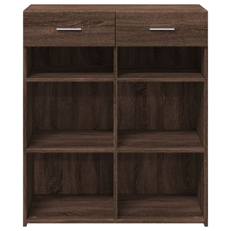 Alfonson 80cm Sideboard, Brown oak