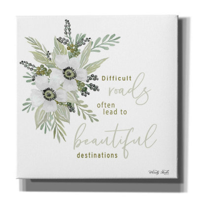 «Beautiful Destinations» par Cindy Jacobs - impression sur toile tendue
