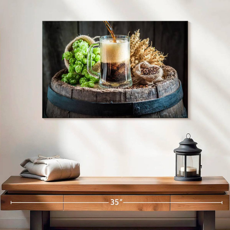 Yarlin Beer, 16" H x 24" W