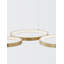 3 - Light Gold LED Unique/Statement Pendant