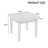 Solid Wood Teak Outdoor Side Table-114980232