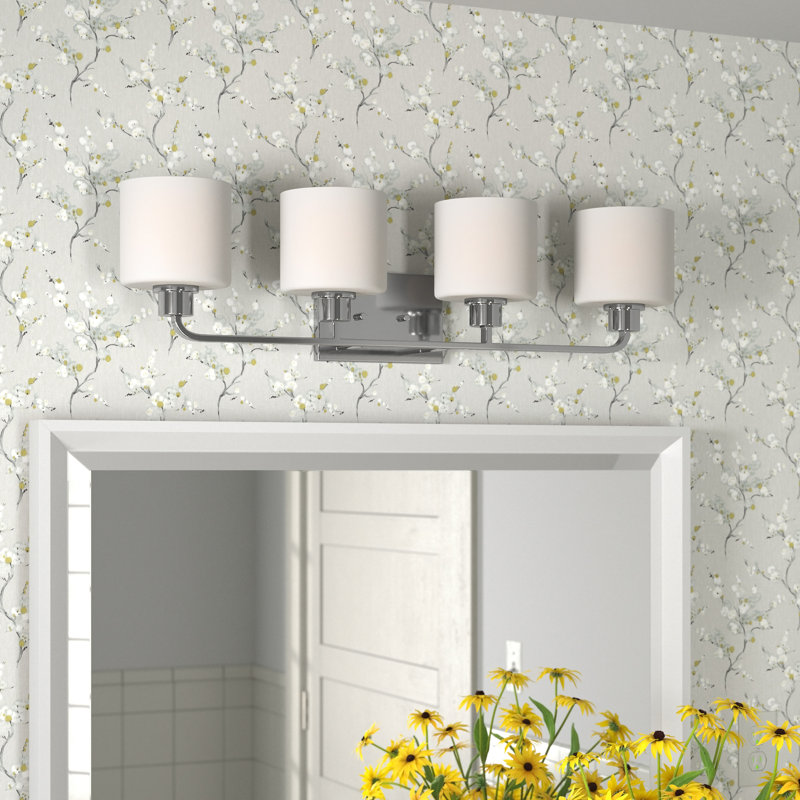 Canfield Four Light Wall / Bath from Generation Lighting , No, No, Chrome
