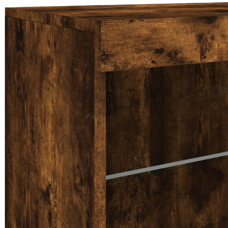 Basilina 60.5cm Sideboard, Smoked Oak