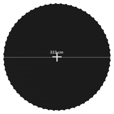 Jumping Surface for 366cm Trampoline for 13.7cm Springs