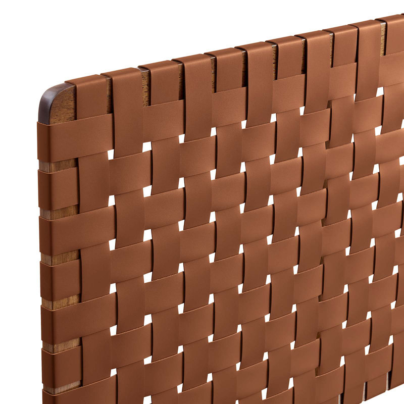 Modway Sparta Solid Wood Headboard, King, Brown