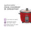 Cuiseur à riz automatique 6 tasses Salton