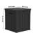 Vbal Water Resistant Resin Lockable Deck Box-91358231
