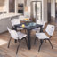 Plateau de table Kee Square, 4 chaises empilables-1843066371-1843066368-1810362211