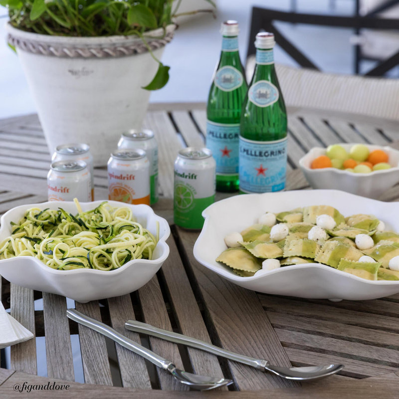 Vida Melamine Serving Bowl