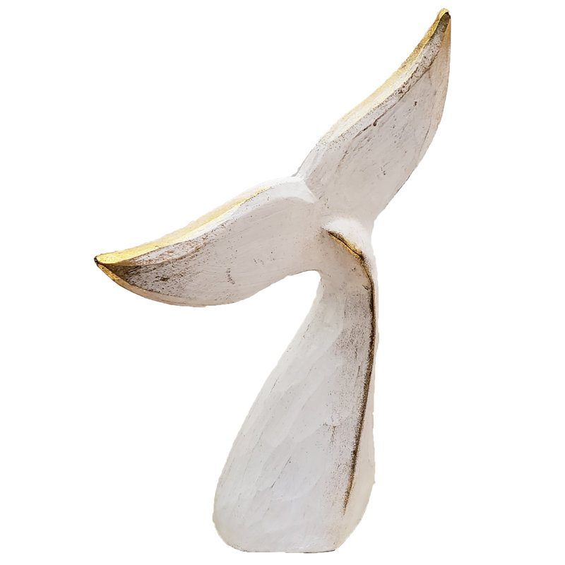 Sidra Animals Figurines & Sculptures, 16" H x 11" W x 3" D, White