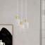 3 - Light Natural Chandelier Pendant