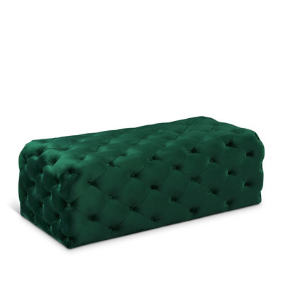 Paz Velvet Ottoman